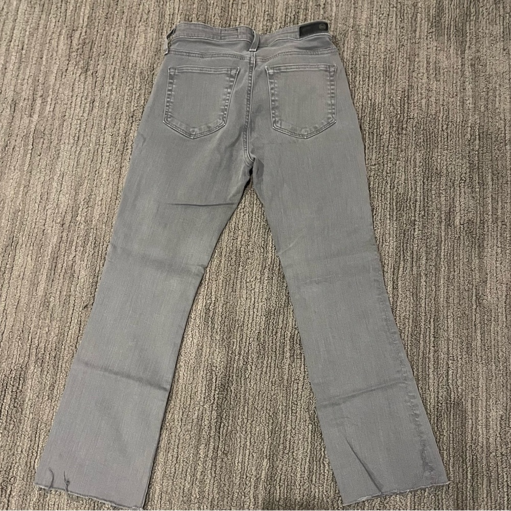 AG Jodi Hi Rise Slim Crop Flare jeans gray - Picture 10 of 12